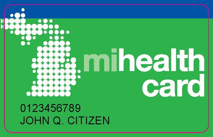 Michigan mihealth Medicaid card